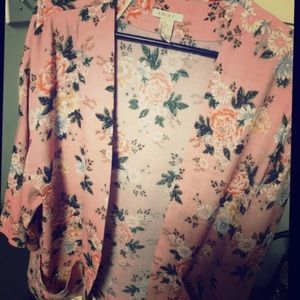 Forever 21 oversized floral blazer